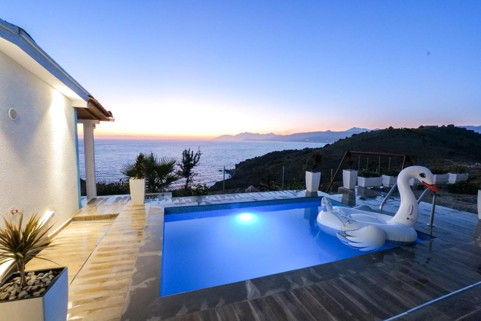 Twins Villa Sarandë Esterno foto
